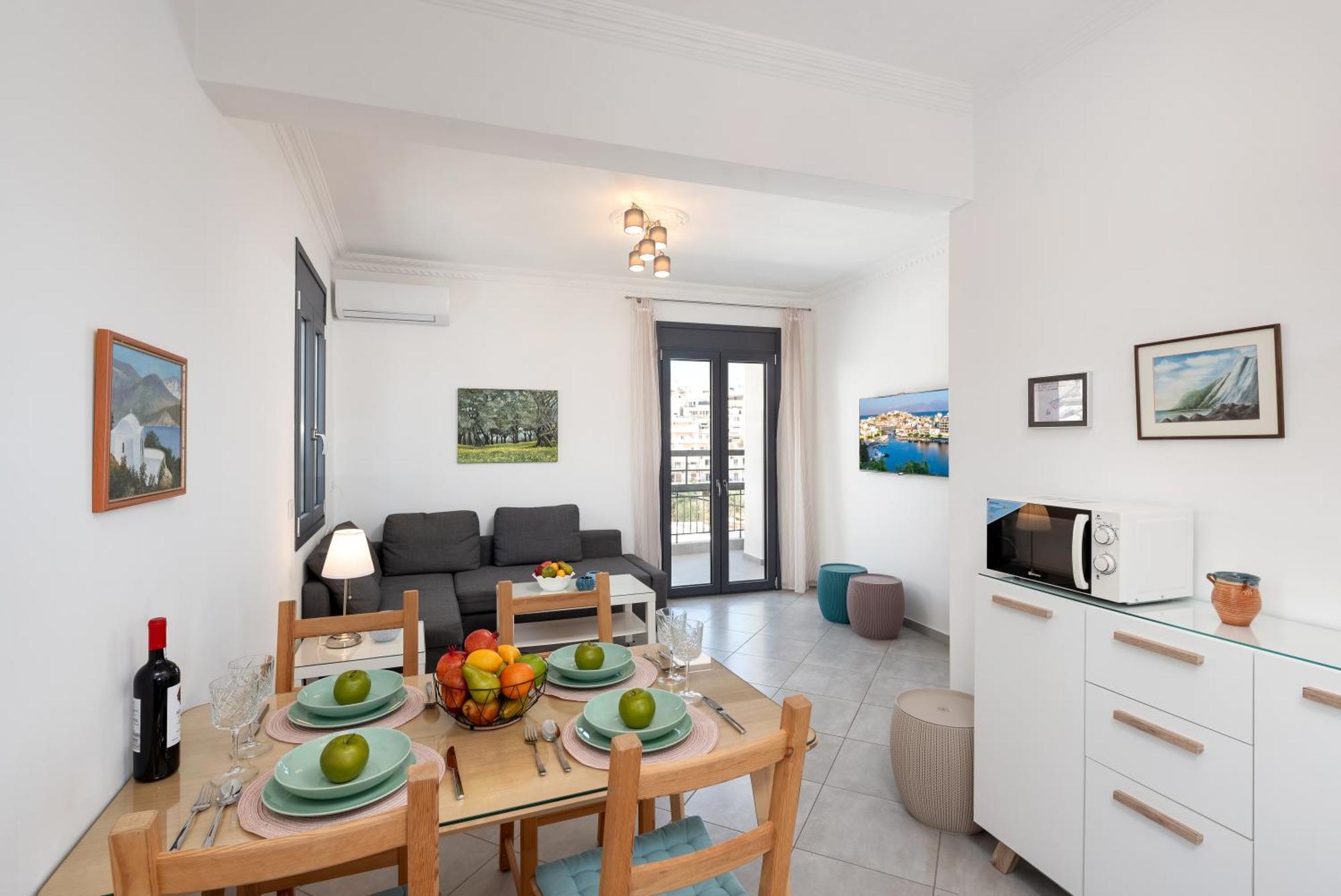 Apartmán Nikos Ágios Nikólaos Pokoj fotografie