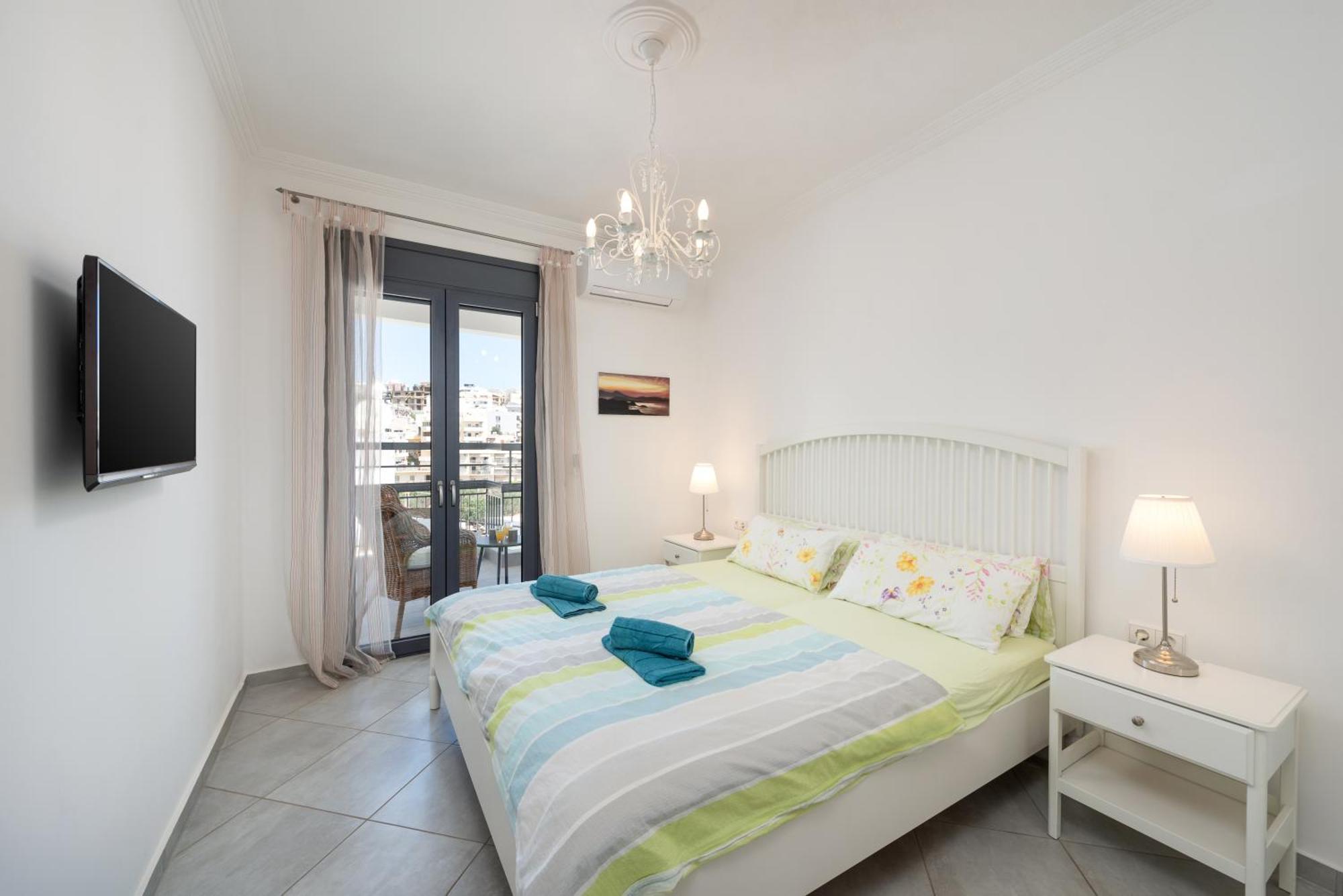Apartmán Nikos Ágios Nikólaos Pokoj fotografie